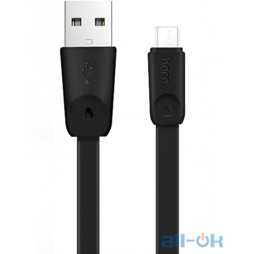 Кабель Micro USB Hoco Micro USB X9 1m Black