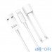 Кабель USB Hoco X31 Holder Lightning Cable White — інтернет магазин All-Ok. фото 4