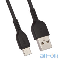 Кабель Hoco X20 Flash Type-C Cable (1m) Black