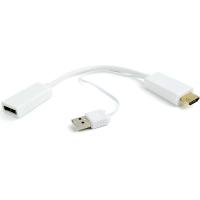 Адаптер Cablexpert DisplayPort - HDMI White() (DSC-HDMI-DP-W)