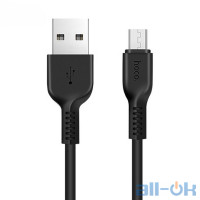 Кабель Hoco X20 Flash Micro USB Cable (1m) Black