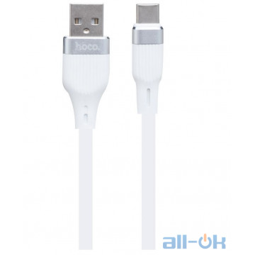 Кабель Hoco U72 Forest Silicone USB-Type-C Cable 1.2m (White)