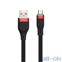 Кабель Hoco U72 Forest Silicone USB-Micro USB Cable 1.2m (Black)