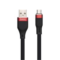 Кабель Hoco U72 Forest Silicone USB-Micro USB Cable 1.2m (Black)