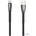 Кабель Hoco U58 Core Type-C cable 1.2m (Black) — інтернет магазин All-Ok. фото 1
