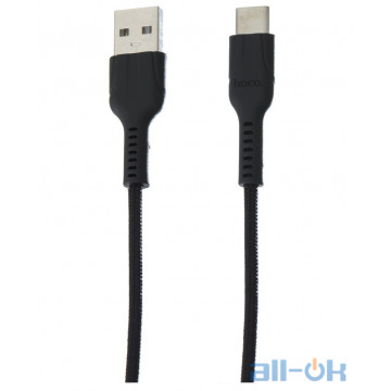 Кабель HOCO U31 Benay Type-C-USB cable (1m) (Black)