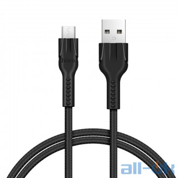Кабель HOCO U31 Benay Micro USB-USB cable (1m) (Black)