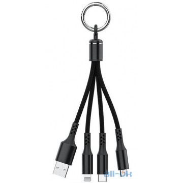 Кабель ROCK 3 in 1 USB Cable