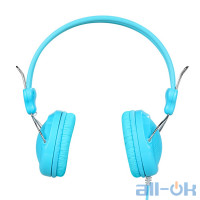 Навушники з мікрофоном Hoco W5 Blue