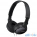 Навушники з мікрофоном Sony MDR-ZX110AP Black UA UCRF — інтернет магазин All-Ok. фото 1