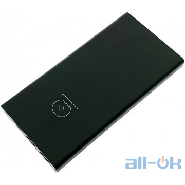 Зовнішній акумулятор (Power Bank) WUW Y50 10000mAh Li-pol 2USB 2.1A LCD (WUW-Y50) Black