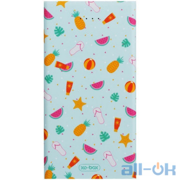 Зовнішній акумулятор (Power Bank) XO PB28 13000mAh Summer (121967)