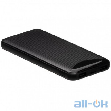 Зовнішній акумулятор (Power Bank) XO PB83 13000 mAh Black