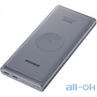 Зовнішній акумулятор (Power Bank) Samsung Wireless 10000 mAh Grey (EB-U3300XJRGRU) UA UCRF