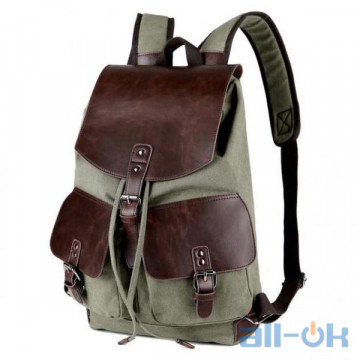 Рюкзак міський Manjian Bag 1351 Green (2298)