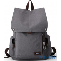 Рюкзак міський Muzee Retro VA1033 Grey (2323)