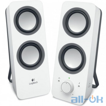 Мультимедійна акустика Logitech Z-200 White (980-000811) UA UCRF