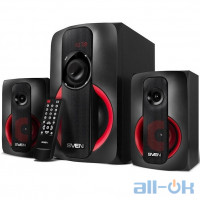 Мультимедійна акустика SVEN MS-304 Black UA UCRF
