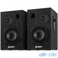 Мультимедійна акустика SVEN SPS-580 Black UA UCRF