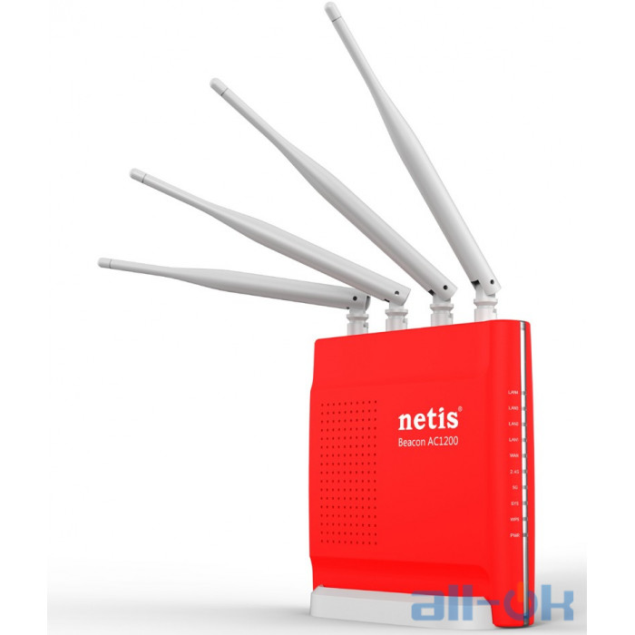 Бездротовий маршрутизатор (роутер) NETIS SYSTEMS WF2681 UA UCRF ...