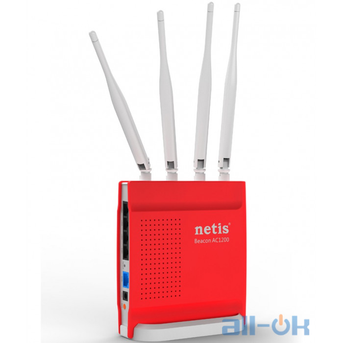 Бездротовий маршрутизатор (роутер) NETIS SYSTEMS WF2681 UA UCRF ...