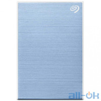Жорсткий диск Seagate Backup Plus Slim 1 TB Light Blue (STHN1000402) UA UCRF