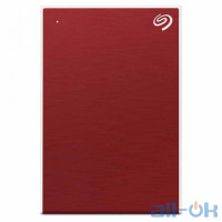 Жорсткий диск Seagate Backup Plus Slim 1 TB Red (STHN1000403) UA UCRF