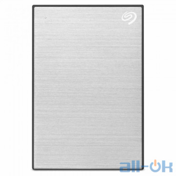 Жорсткий диск Seagate Backup Plus Slim 1 TB Silver (STHN1000401) UA UCRF