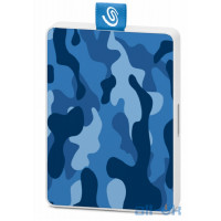 SSD накопичувач Seagate One Touch 500 GB Camo Blue (STJE500406)