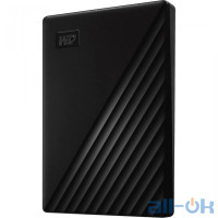Жорсткий диск WD My Passport 1 TB Black (WDBYVG0010BBK-WESN) UA UCRF