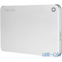Жорсткий диск Toshiba Canvio Alu 1 TB Silver (HDTH310ES3AB)