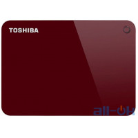 Жорсткий диск Toshiba Canvio Advance 2 TB Red (HDTC920ER3AA) UA UCRF