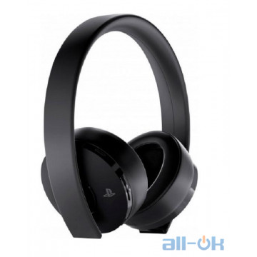 Комп'ютерна гарнітура Sony PS4 Gold Wireless Headset Black (9960102) UA UCRF