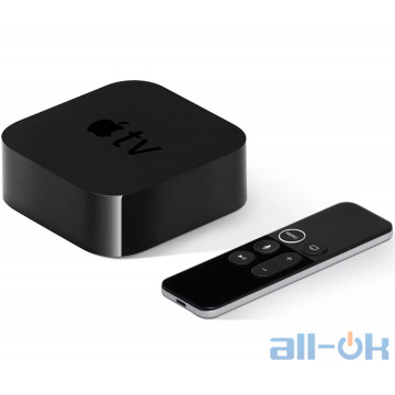 Стаціонарний медіаплеєр Apple TV 4th generation 64GB (MLNC2)