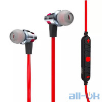 Навушники з мікрофоном HOCO EPB02 Wireless Sport Black-Red