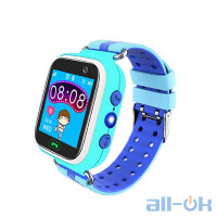 Дитячі смарт-годинник Baby Watch Q523S SIM/WIFI (GPS, SOS, Camera) (blue)