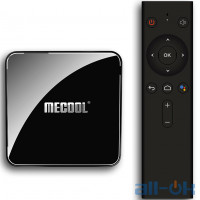 Медиаплеер стационарный Smart TV HD Mecool KM3 Rare Android TV (S905X2/4GB/128GB) Google Certificate UA UCRF
