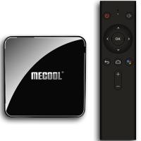 Медіаплеєр стаціонарний Smart TV HD Mecool KM3 Rare Android TV (S905X2/4GB/128GB) Google Certificate UA UCRF