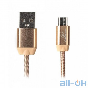 Кабель microUSB Cablexpert USB2.0 AM/Micro-BM Gold 1m (CCPB-M-USB-08G)