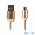 Кабель microUSB Cablexpert USB2.0 AM/Micro-BM Gold 1m (CCPB-M-USB-08G) — інтернет магазин All-Ok. фото 1