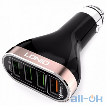 Автомобільний зарядний пристрій LDNIO C701Q