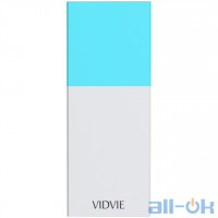 Зовнішній акумулятор (Power Bank) Vidvie PB705 5700 мАг Blue