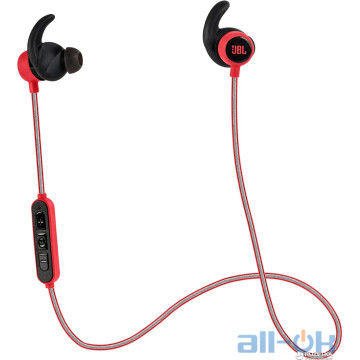 Навушники з мікрофоном  JBL Reflect Mini Red (JBLREFMINIRED) UA UCRF