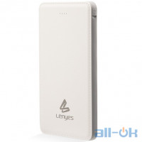 Зовнішній акумулятор (Power Bank) Lenyes X20 PowerBank 5000 White