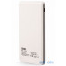 Зовнішній акумулятор (Power Bank) Lenyes X20 PowerBank 5000 White — інтернет магазин All-Ok. фото 3
