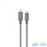 Кабель Lightning Moshi Integra USB-C to Lightning Cable Titanium Gray 1.2m (99MO084041)