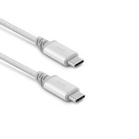 Кабель USB Type-C Moshi Integra USB-C to USB-C Cable Jet Silver 1m (99MO084244)