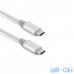 Кабель USB Type-C Moshi Integra USB-C to USB-C Cable Jet Silver 1m (99MO084244) — інтернет магазин All-Ok. фото 1