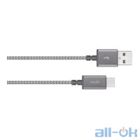 Кабель USB Type-C Moshi Integra USB-C to USB Cable Titanium Gray 1.5m (99MO084211)
