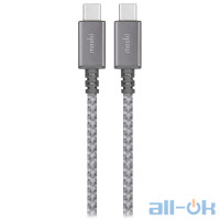 Кабель USB Type-C Moshi Integra USB-C to USB-C Cable Titanium Gray 2 m (99MO084212)